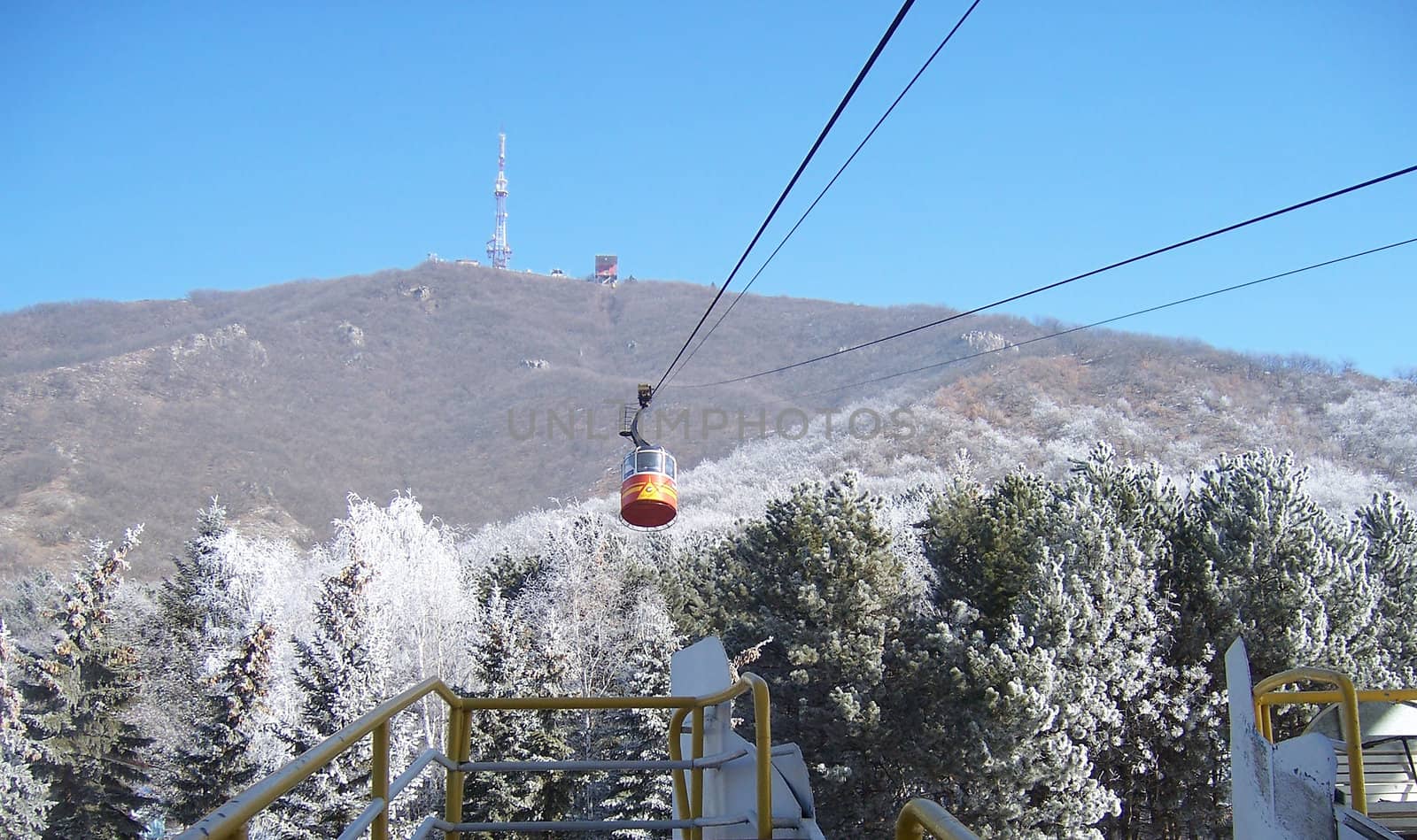 Pyatigorsk, cableway to the TV tower.  Caucasus. Russia by NickNick