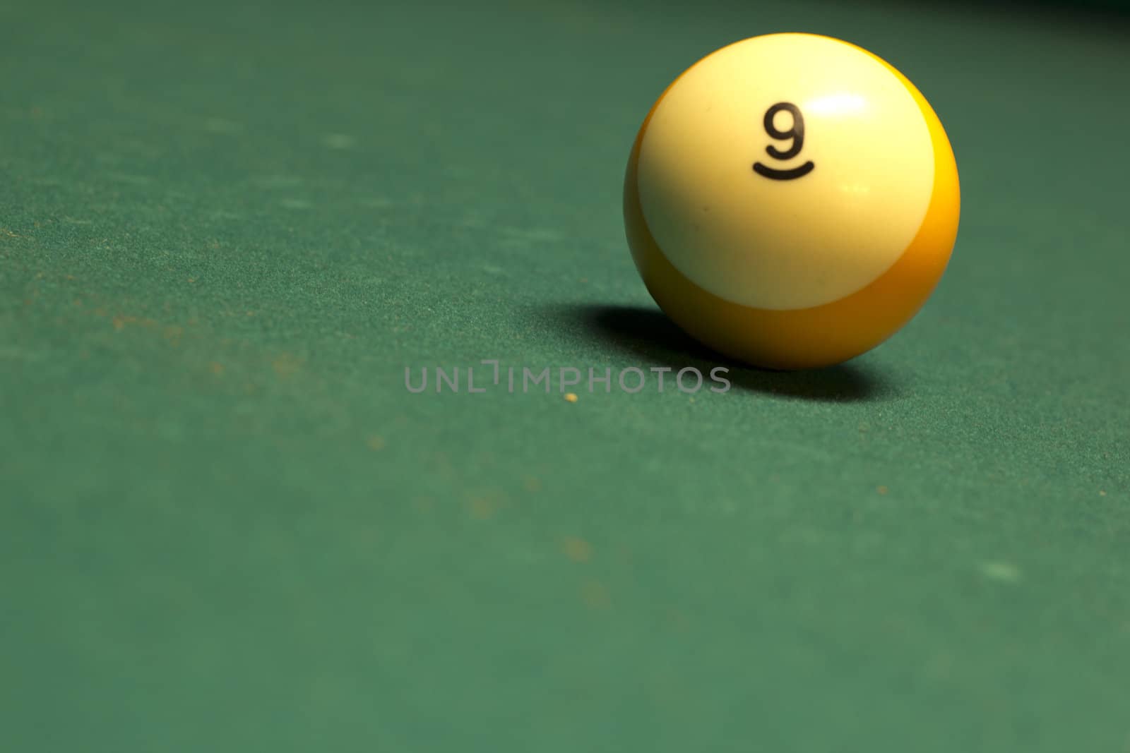 a high resolution image of a pool ball