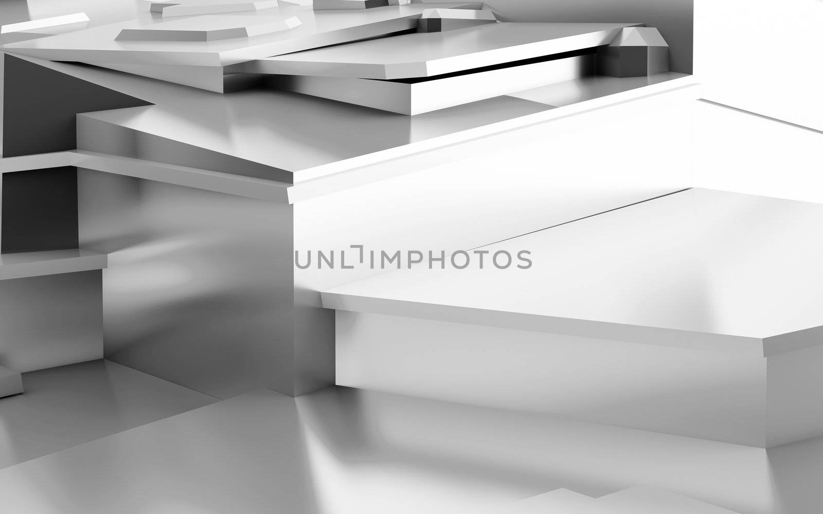 background from the abstract metallic bars of grey color