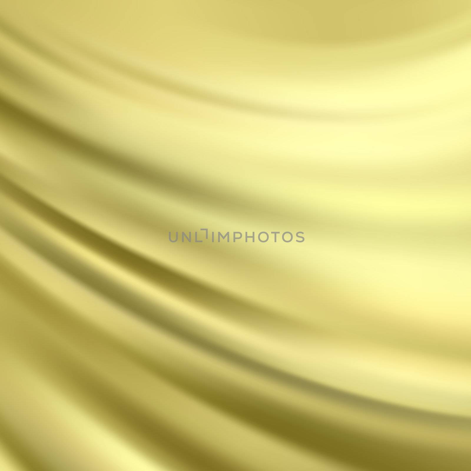 Gold Silk Fabric for Drapery Abstract Background