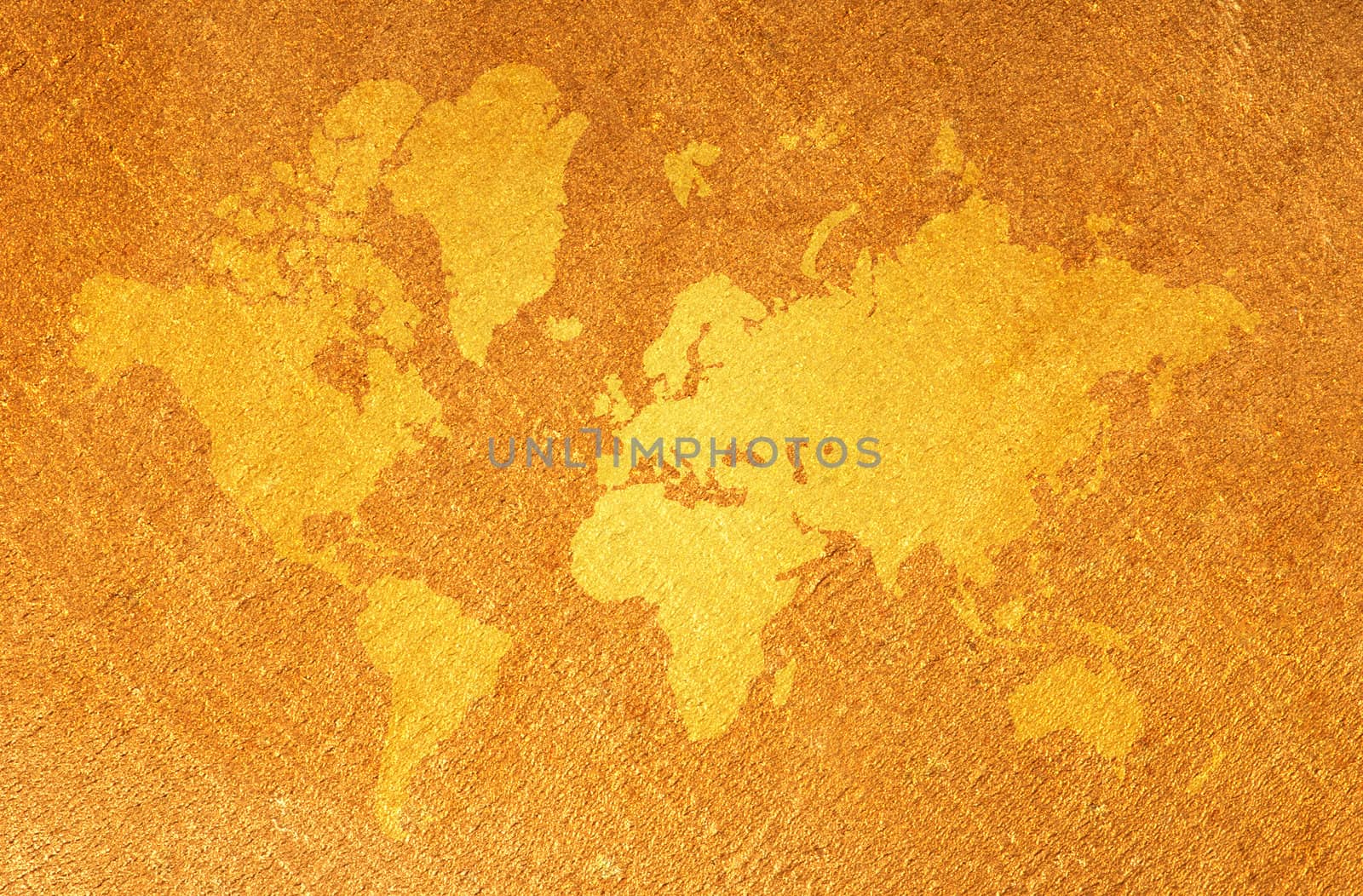 Abstract world map