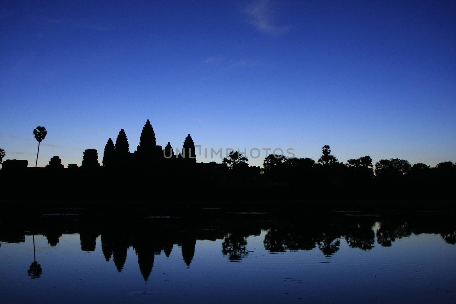 Angkor Wat temple at sunrise, Siem Reap, Cambodia