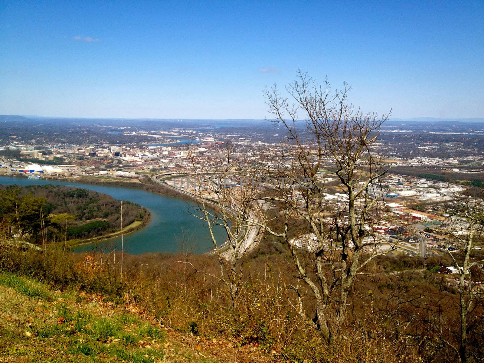 Chattanooga Tennessee Overview by RefocusPhoto