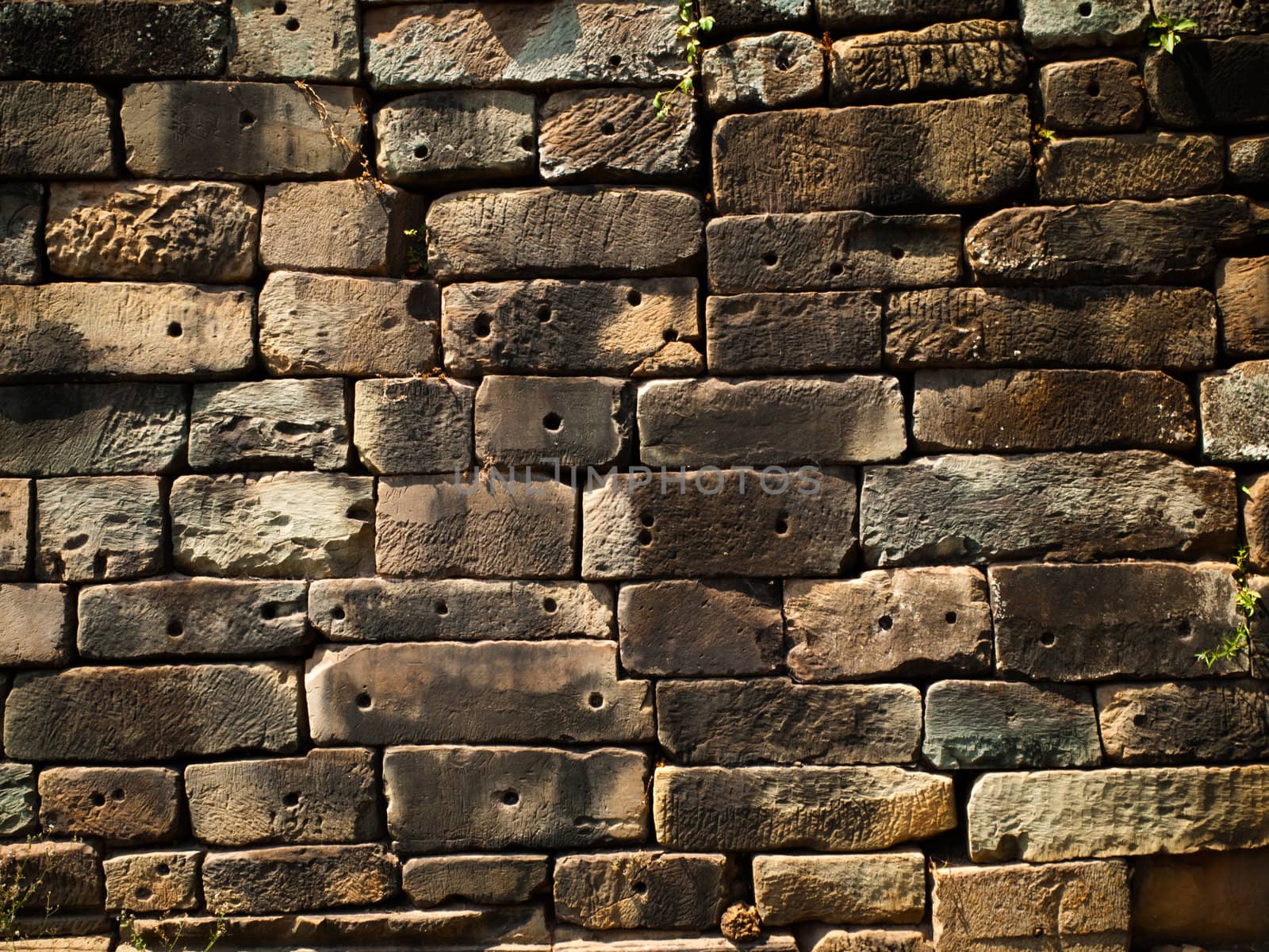 Texture of Stone wall 001 by nuttakit