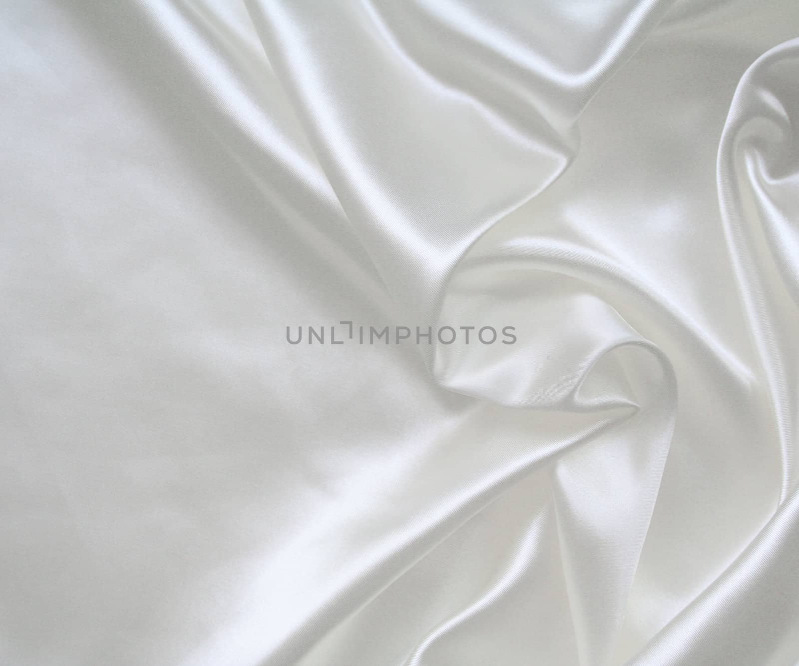 Smooth elegant white silk as wedding background