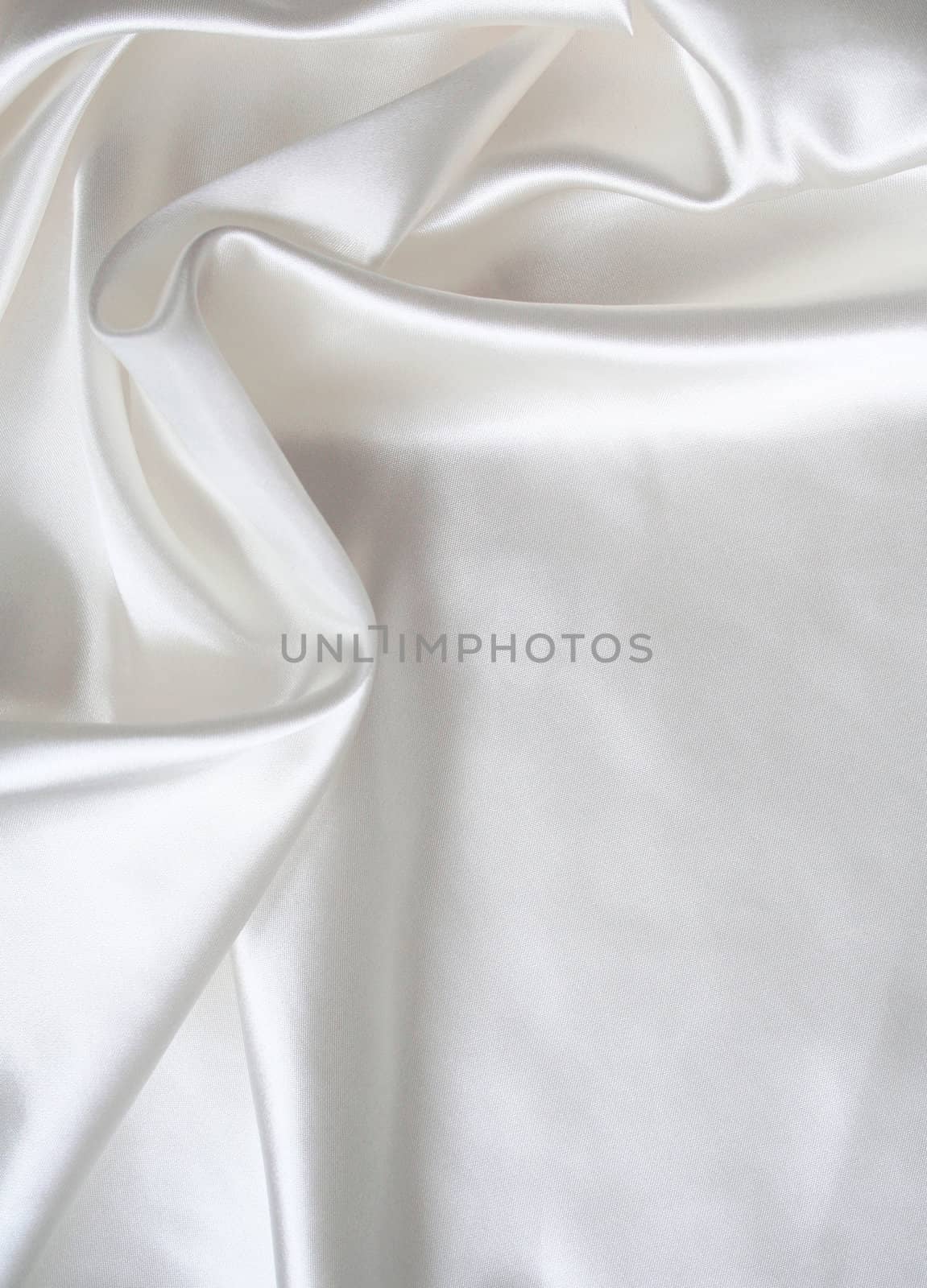 Smooth elegant white silk can use as background