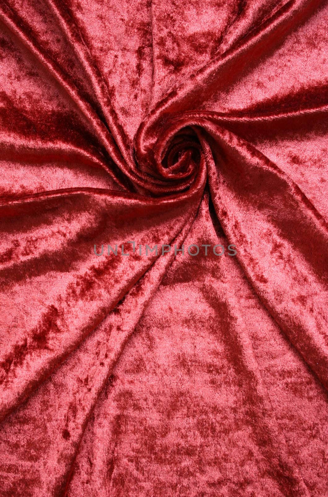 Terracotta velvet fabric can use as background