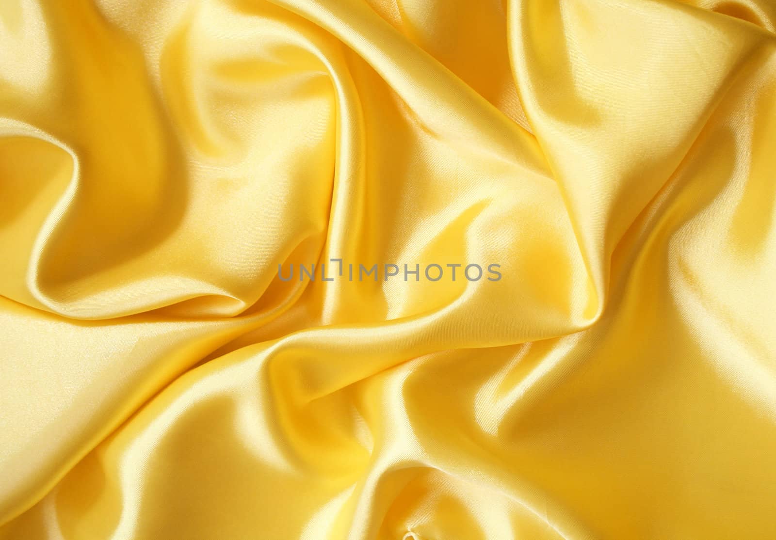 Smooth elegant golden silk can use as background 