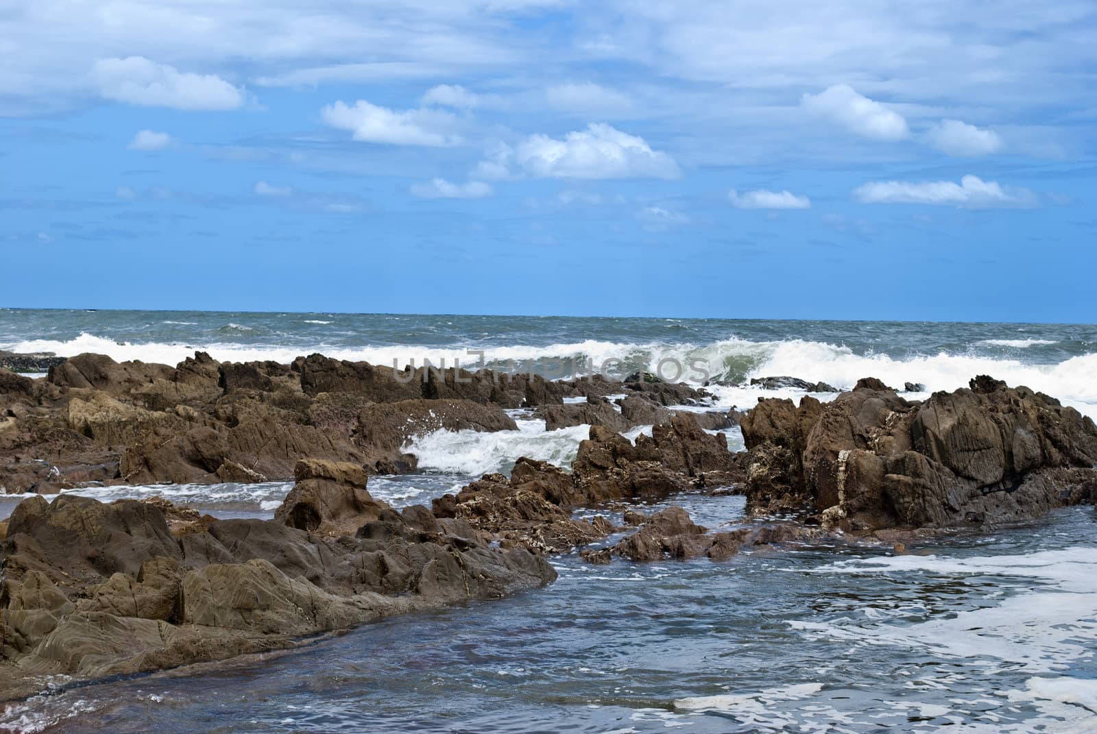 the Atlantic Ocean, Uruguay by lauria