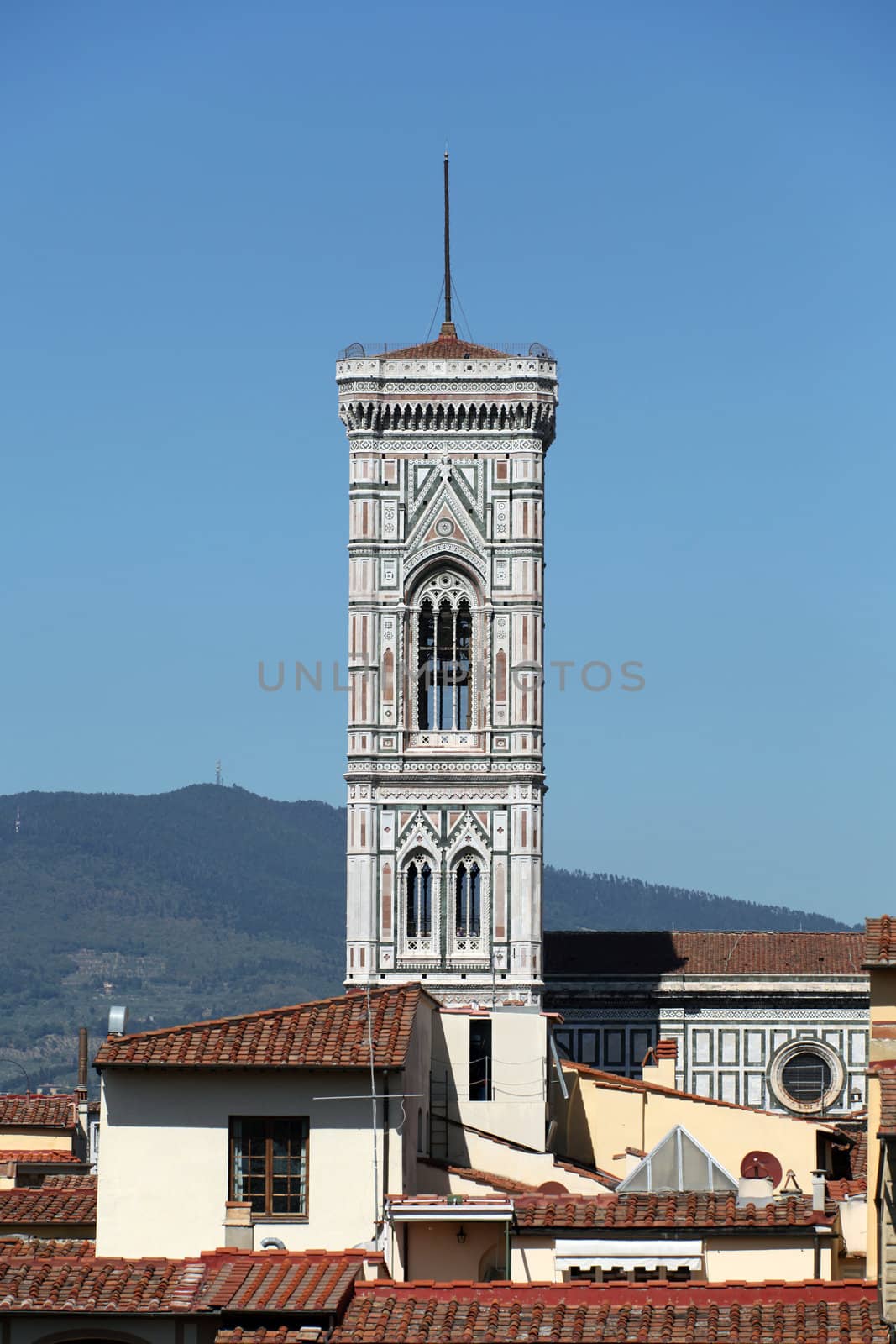 View of the Giotto's bell tower - Florence 