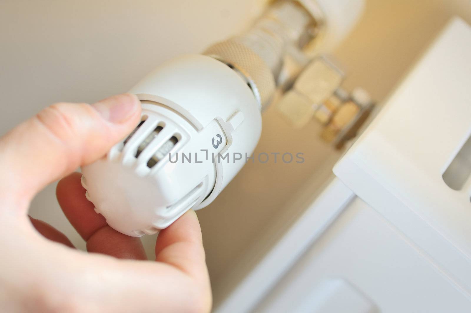 hand adjust thermostat valve by jordachelr