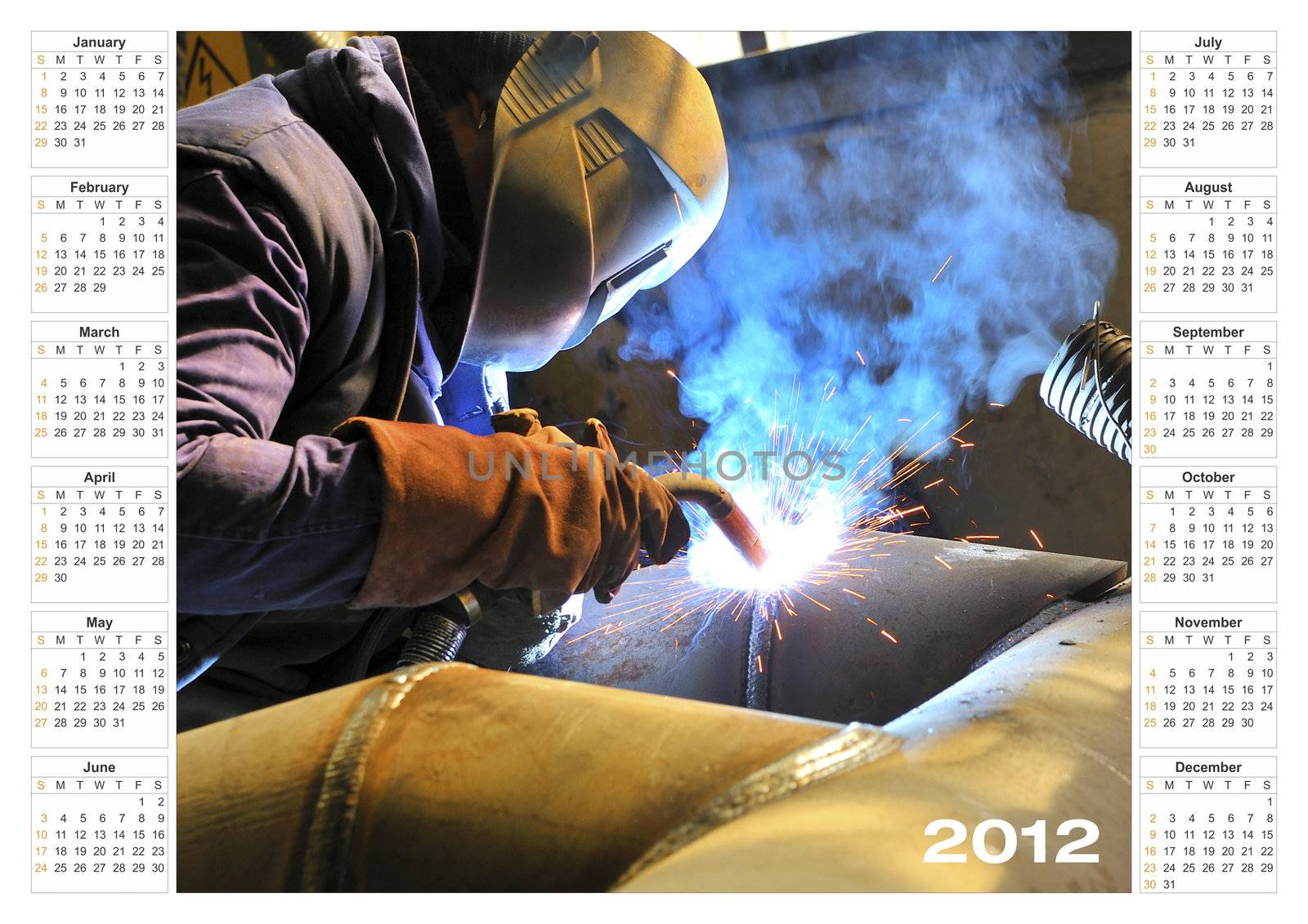 calendar 2012 Industrial