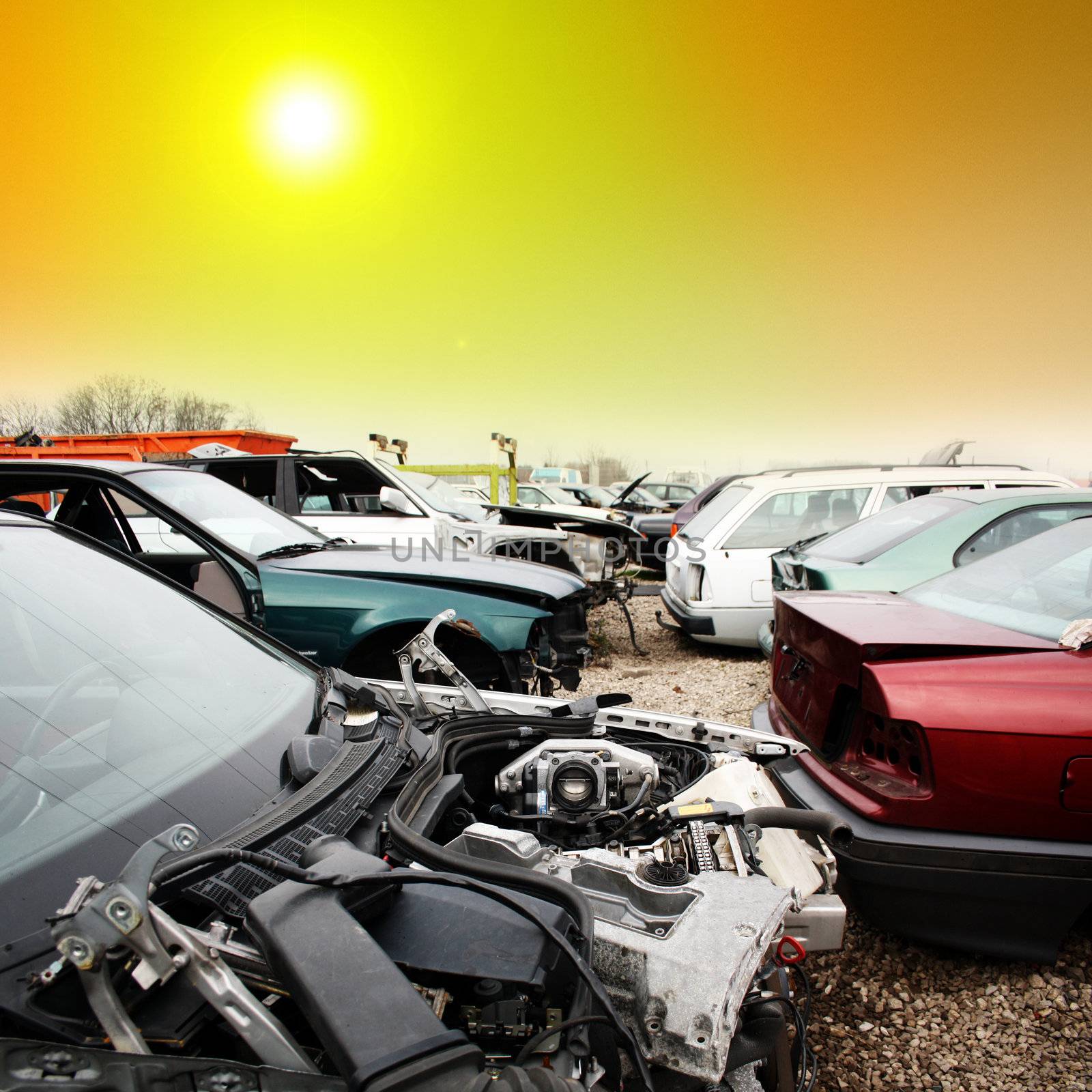 cars to be scrapped by photochecker