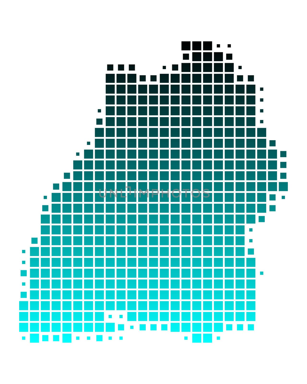 Map of Baden-Wuerttemberg