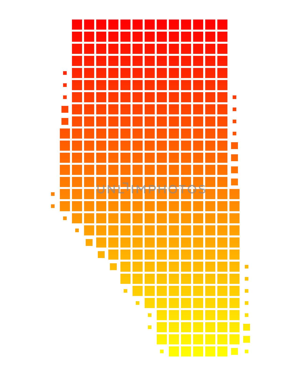 Map of Alberta by rbiedermann