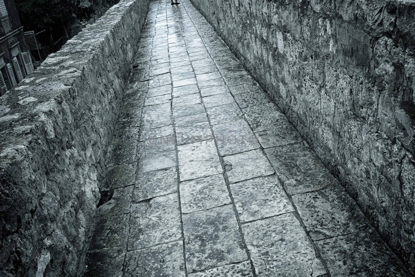 Town wall Dubrovnik by ABCDK