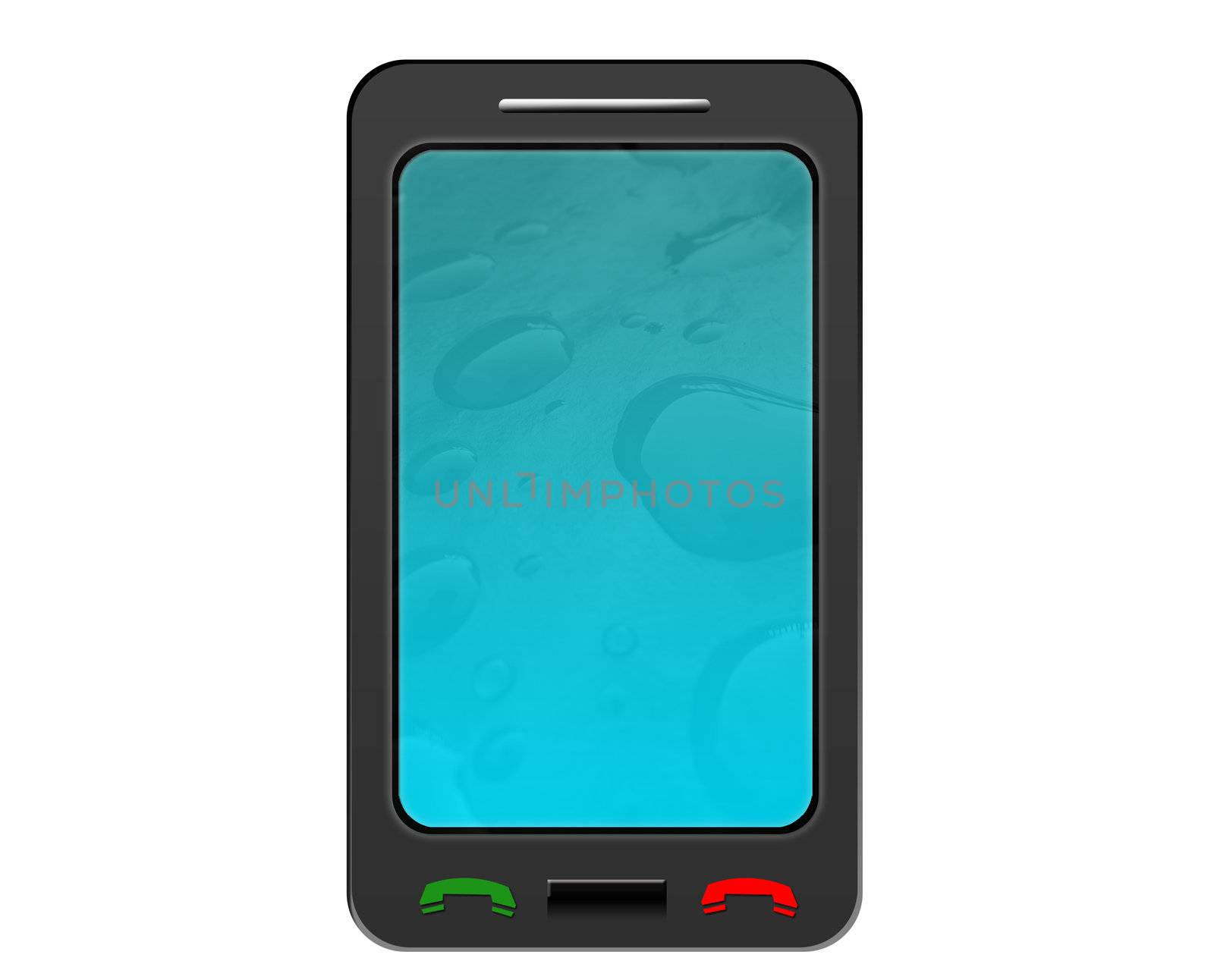 Touchscreen phone by shawlinmohd
