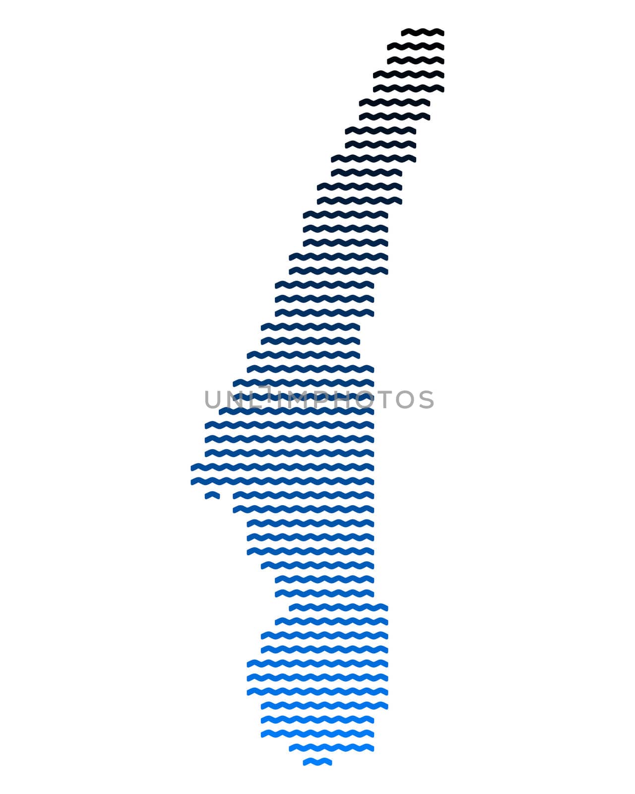 Map of Lake Starnberg, Bavaria by rbiedermann