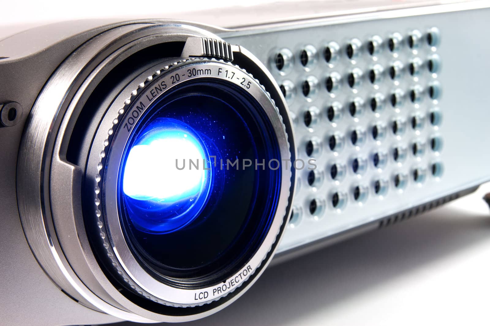 Video projector for work presentation or home cinema entertainment