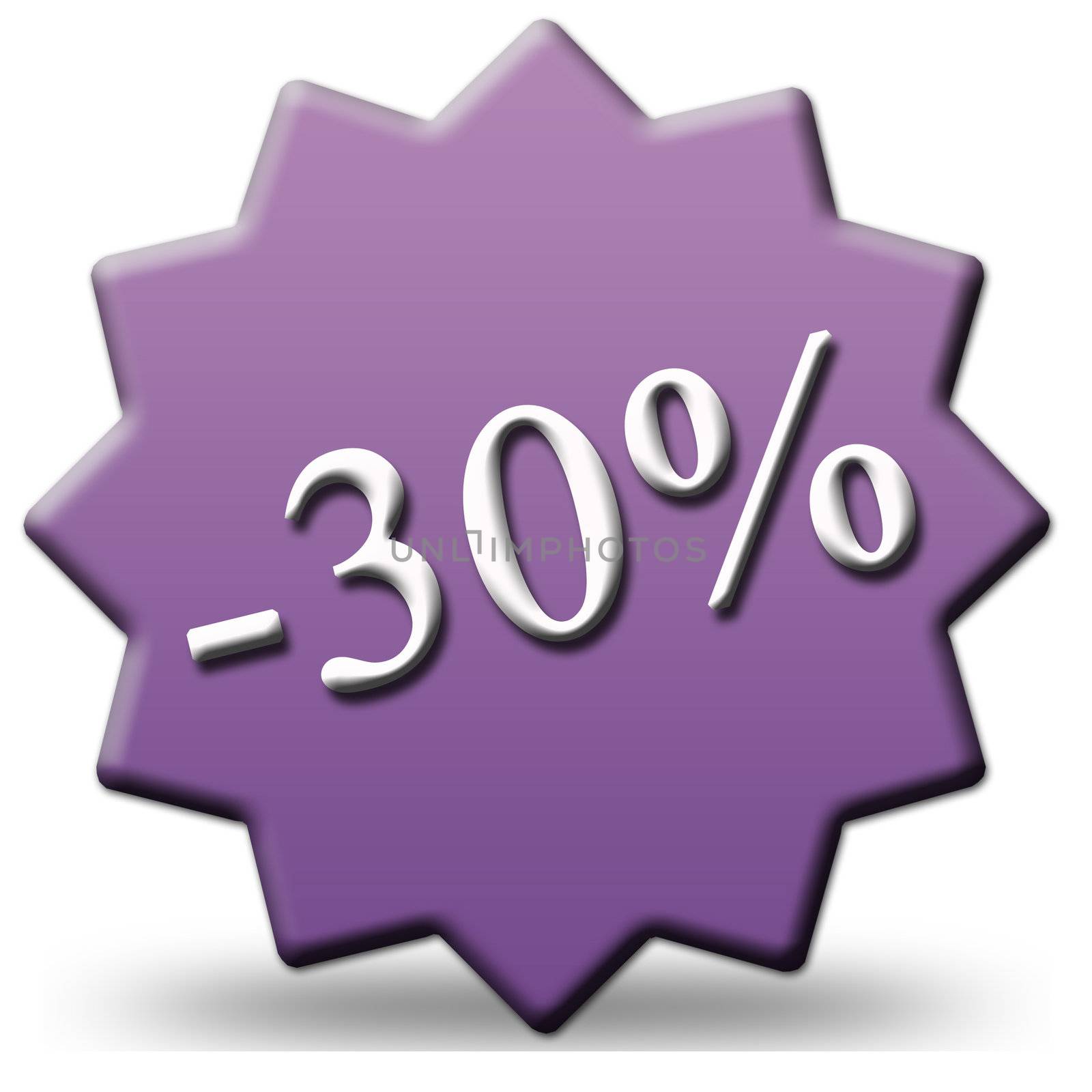 30 percent decrease