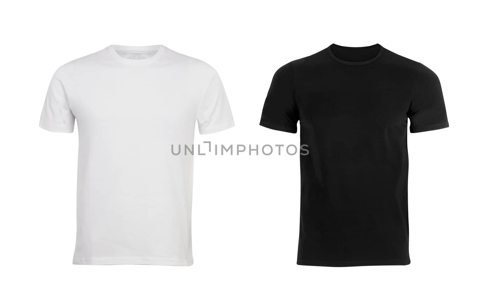 Black and white man T-shirt