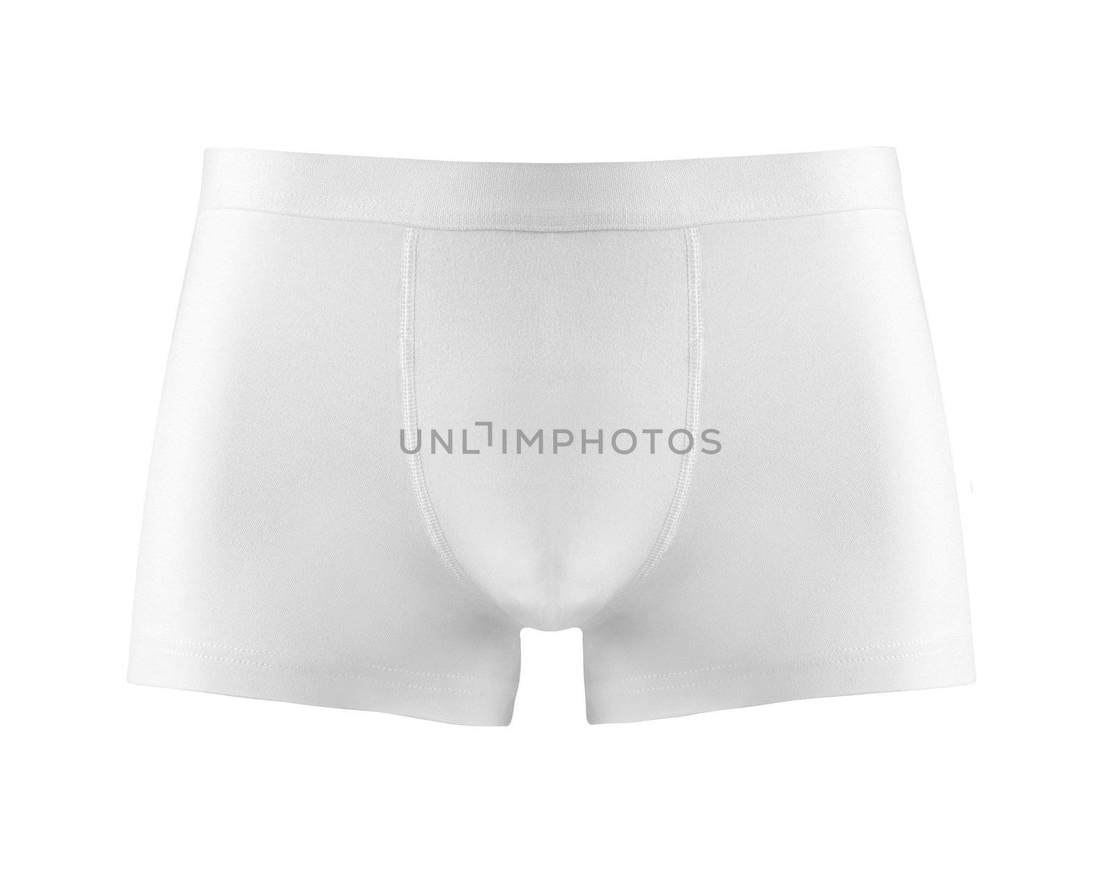 Male underwear isolated on the white