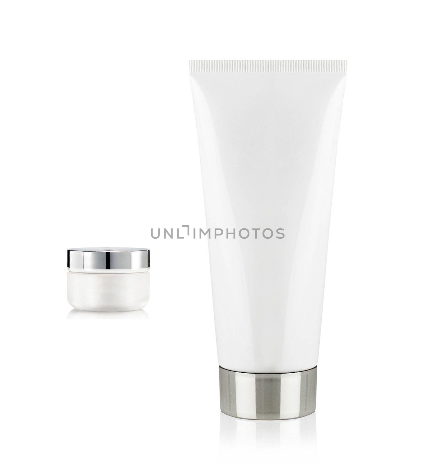 Two tubes with cream
