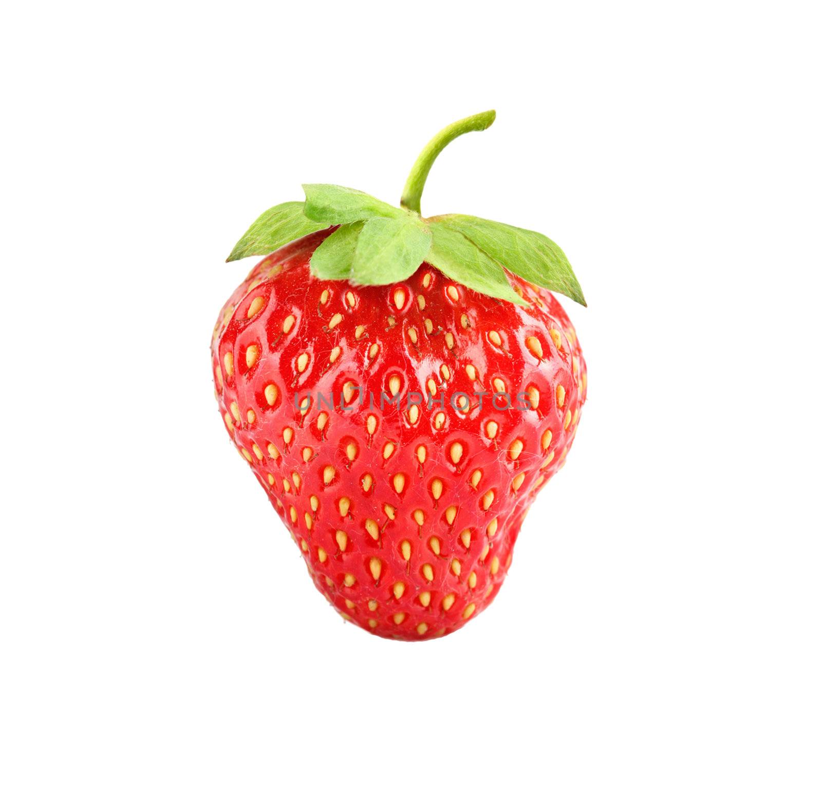 Strawberries berry isolated on white background