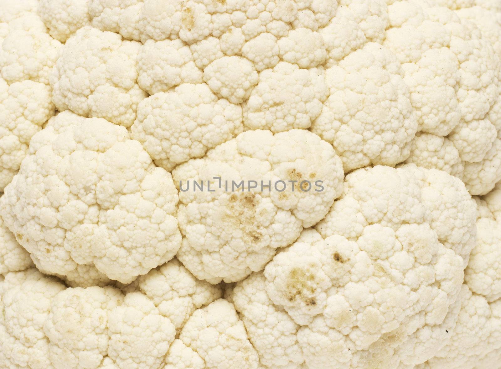 Fresh cauliflower texture