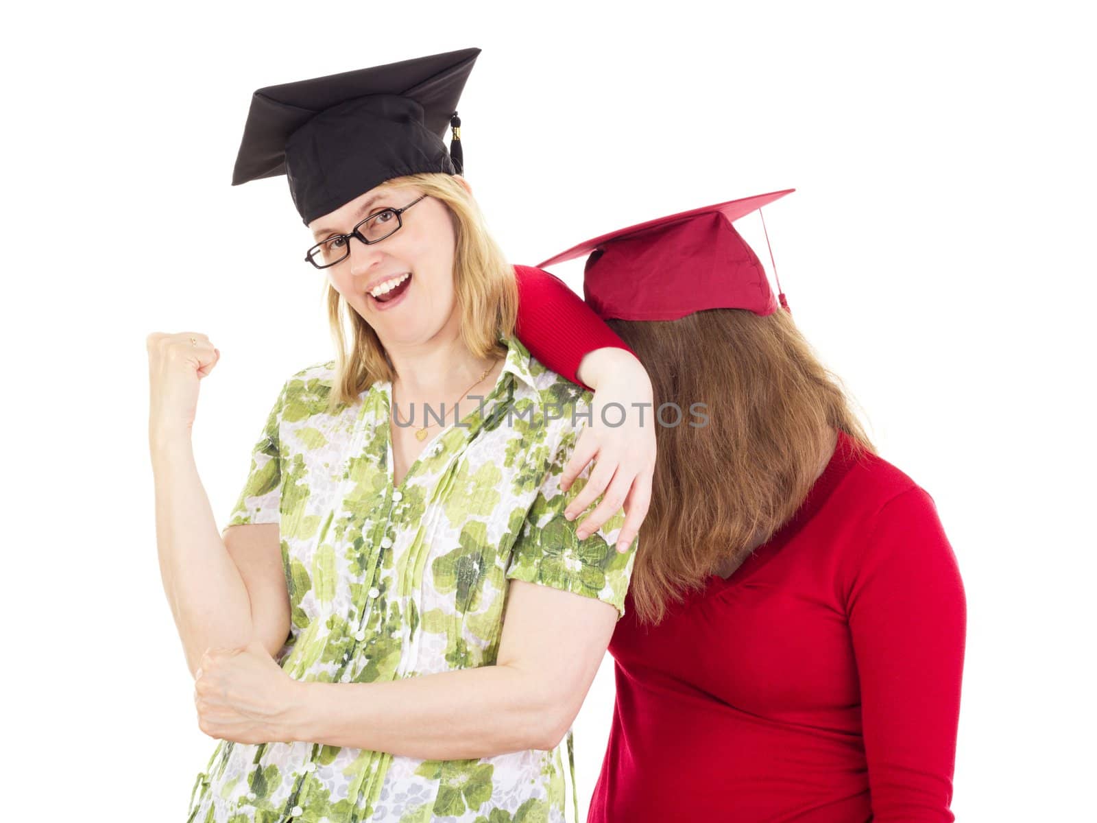 Two female graduates by gwolters