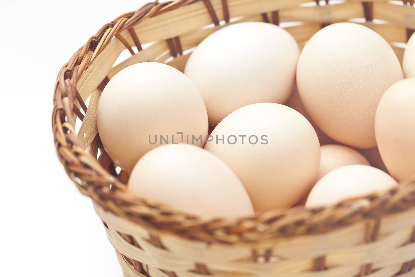 Eggs in basket