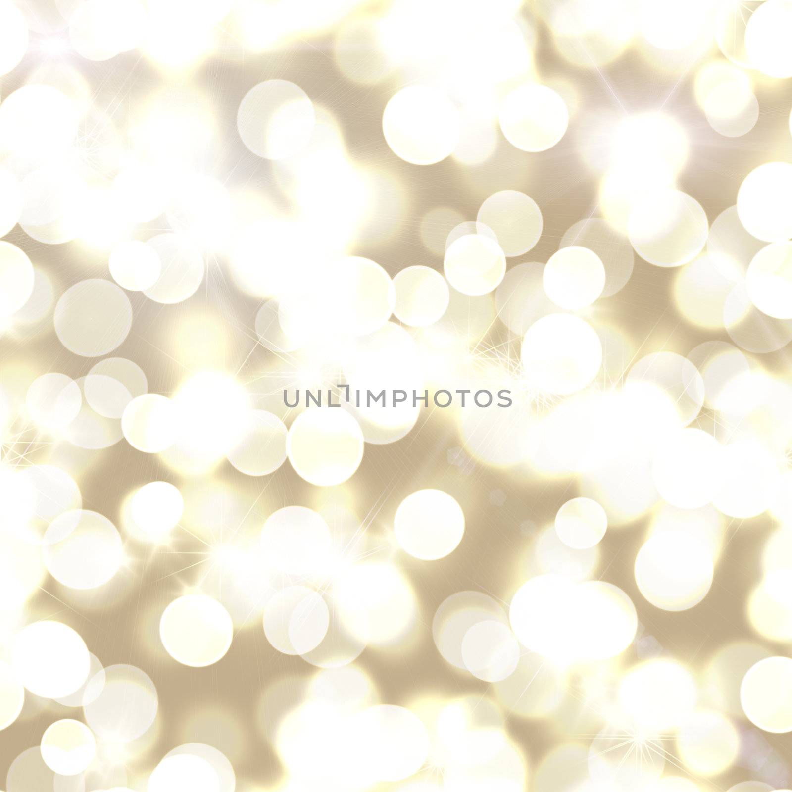 Seamless abstract background with bokeh defocused lights and stars
