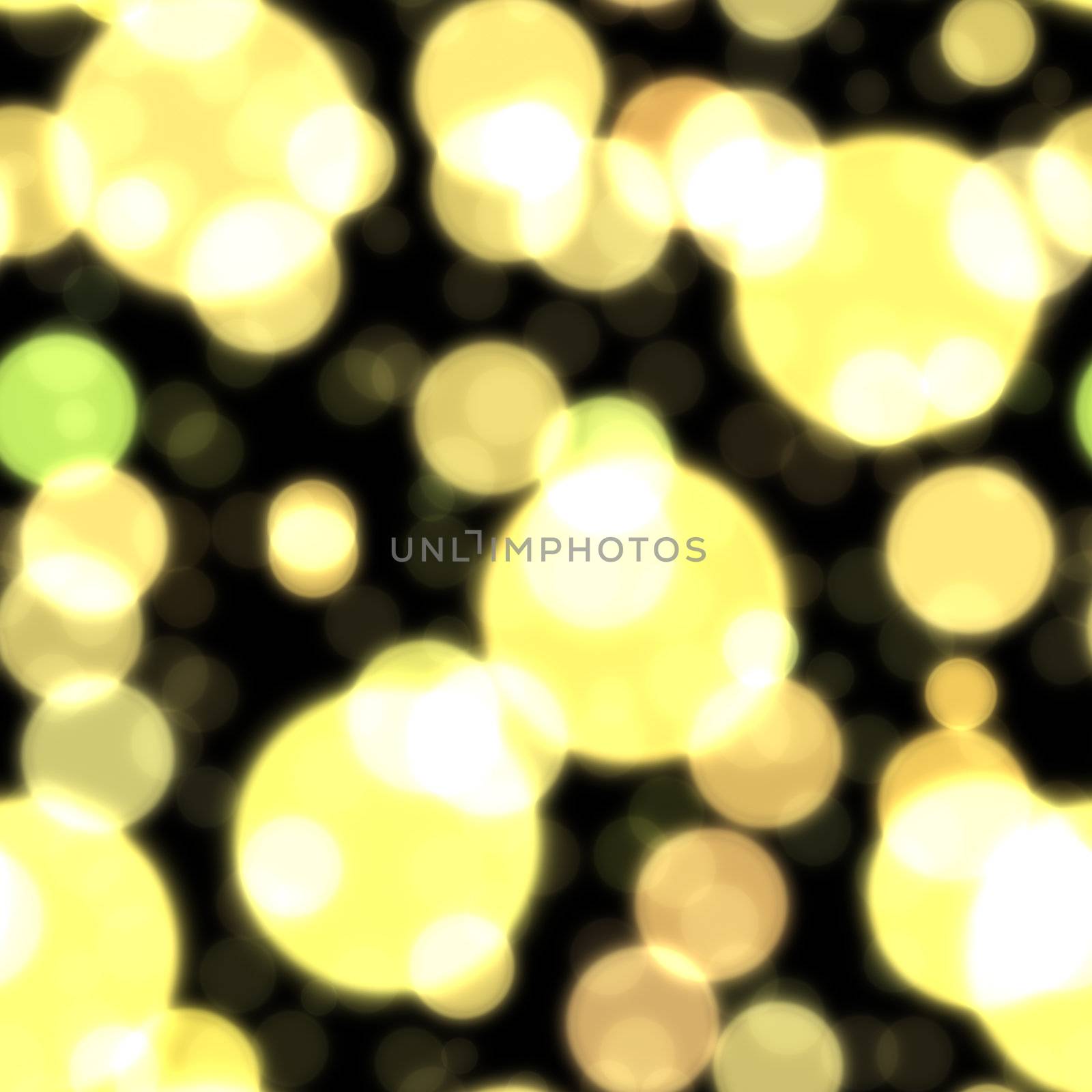 Seamless abstract background with bokeh defocused lights