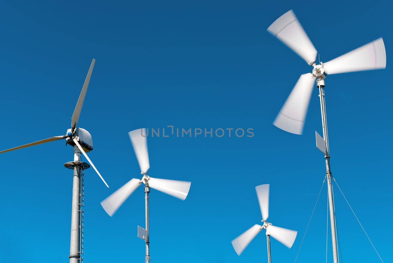 small wind turbines for wind farms