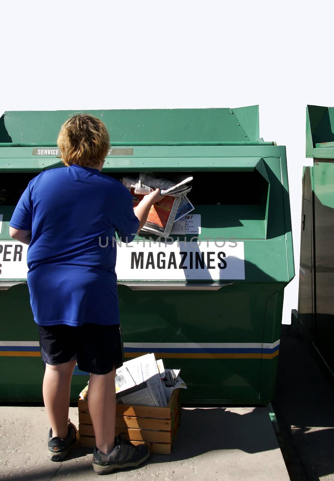 Recycling magazines