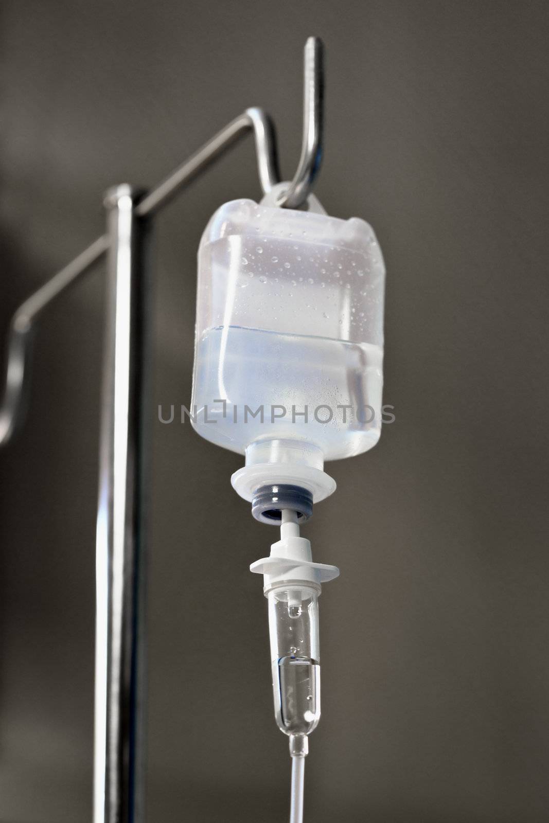 Dropping bottle with antibiotic in a hospital by pzaxe