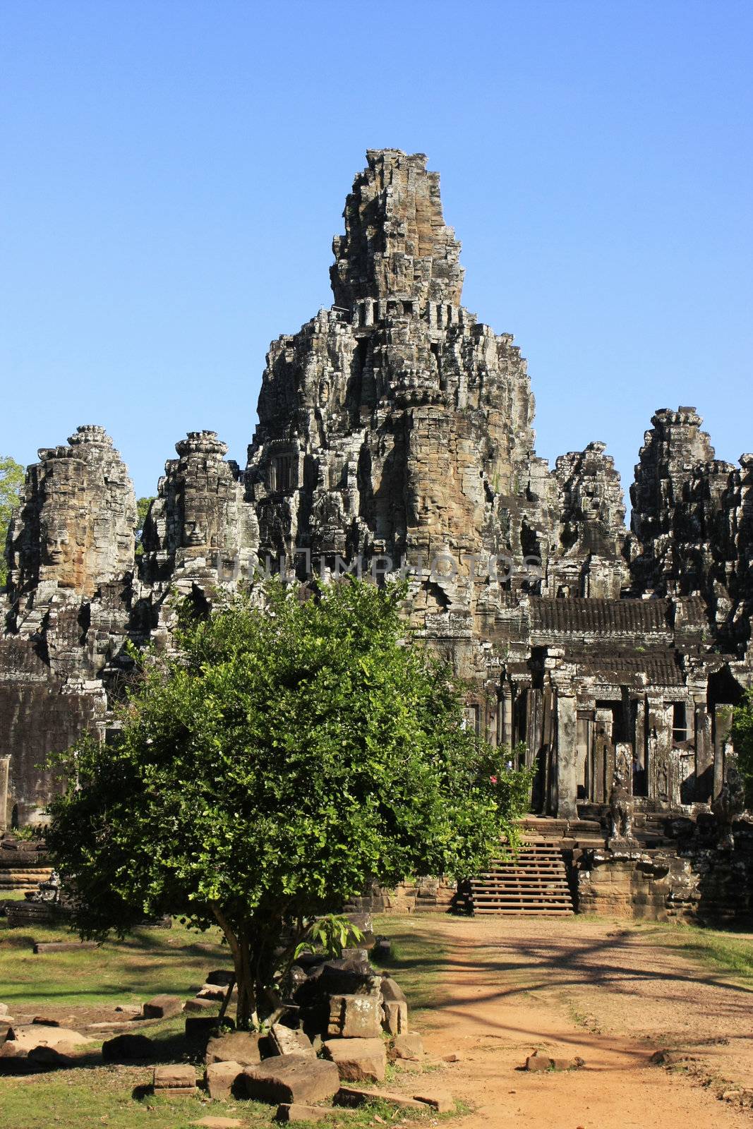 Bayon temple, Angkor area, Siem Reap, Cambodia by donya_nedomam