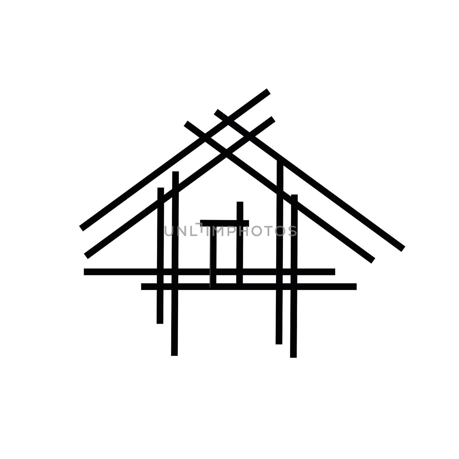 Real estate house logo by shawlinmohd
