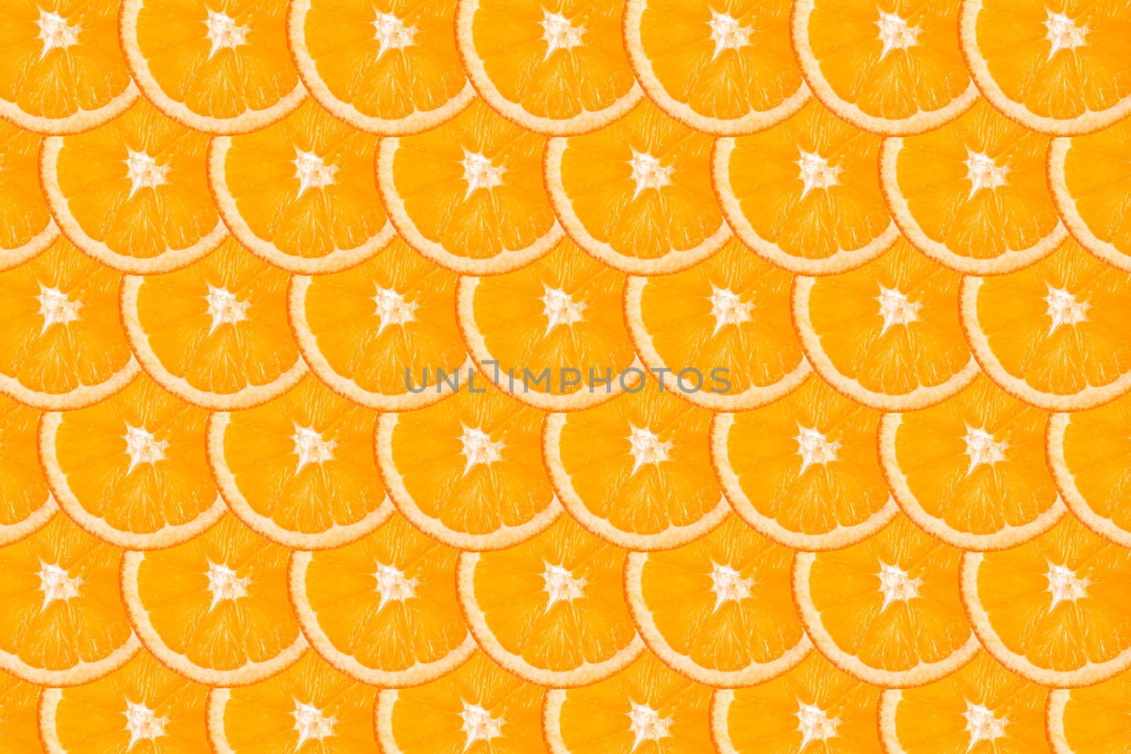 Orange Slice Background by scheriton