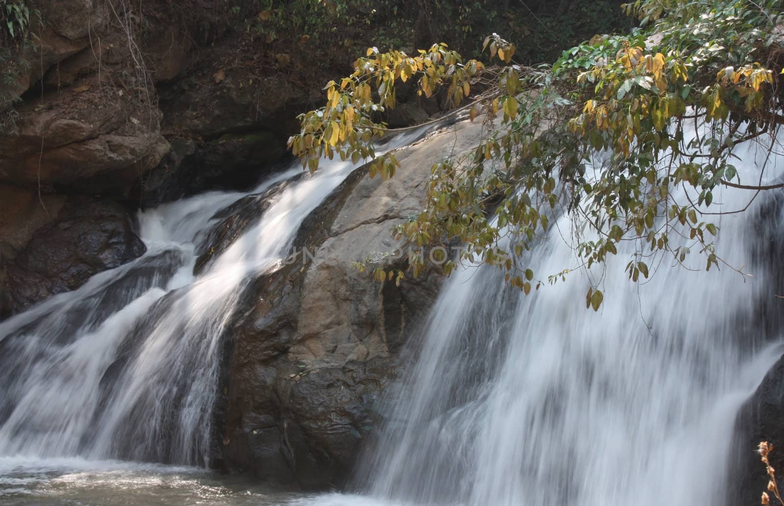 Waterfall Mae Sa in Thailand