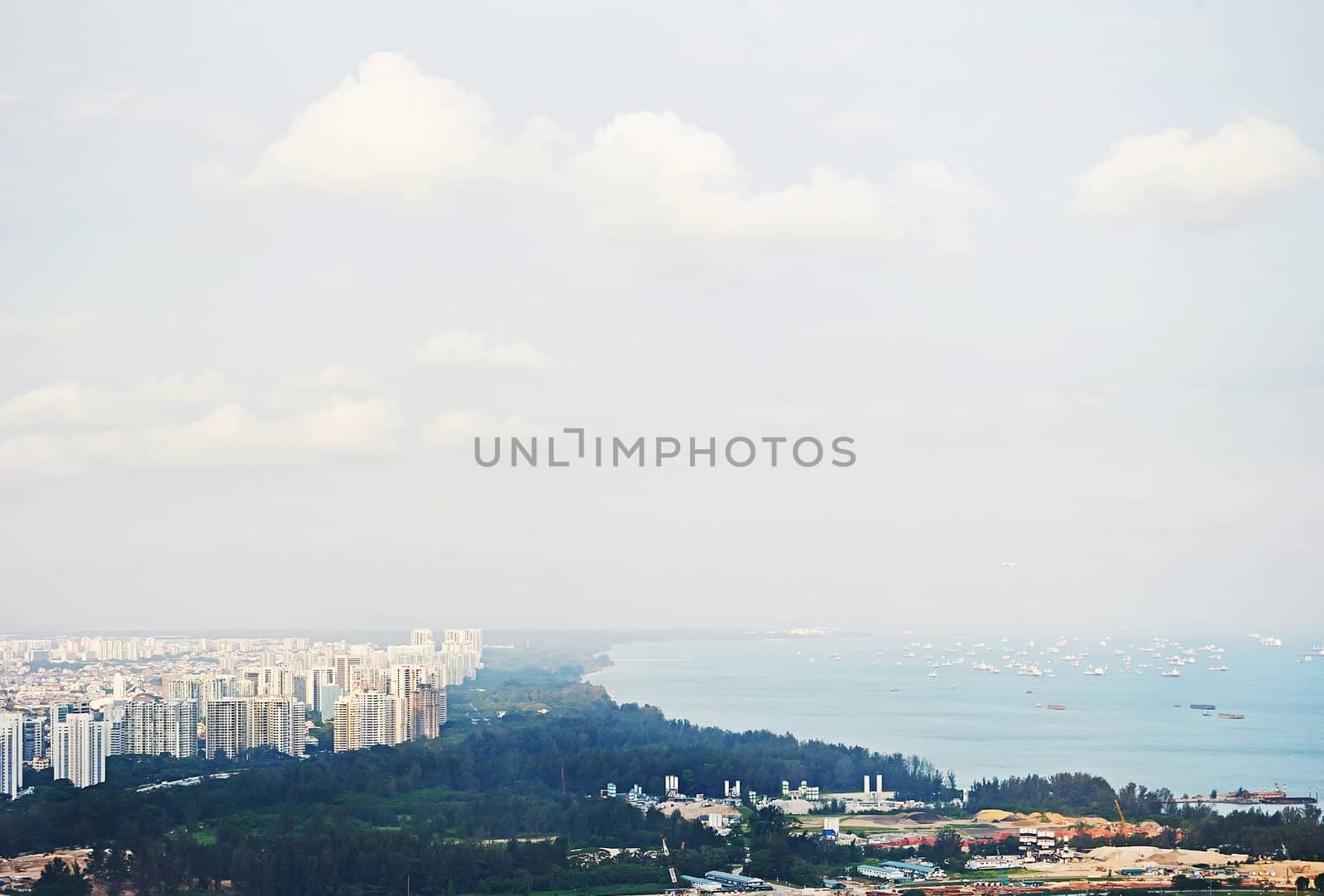Singapore seashore by joyfull