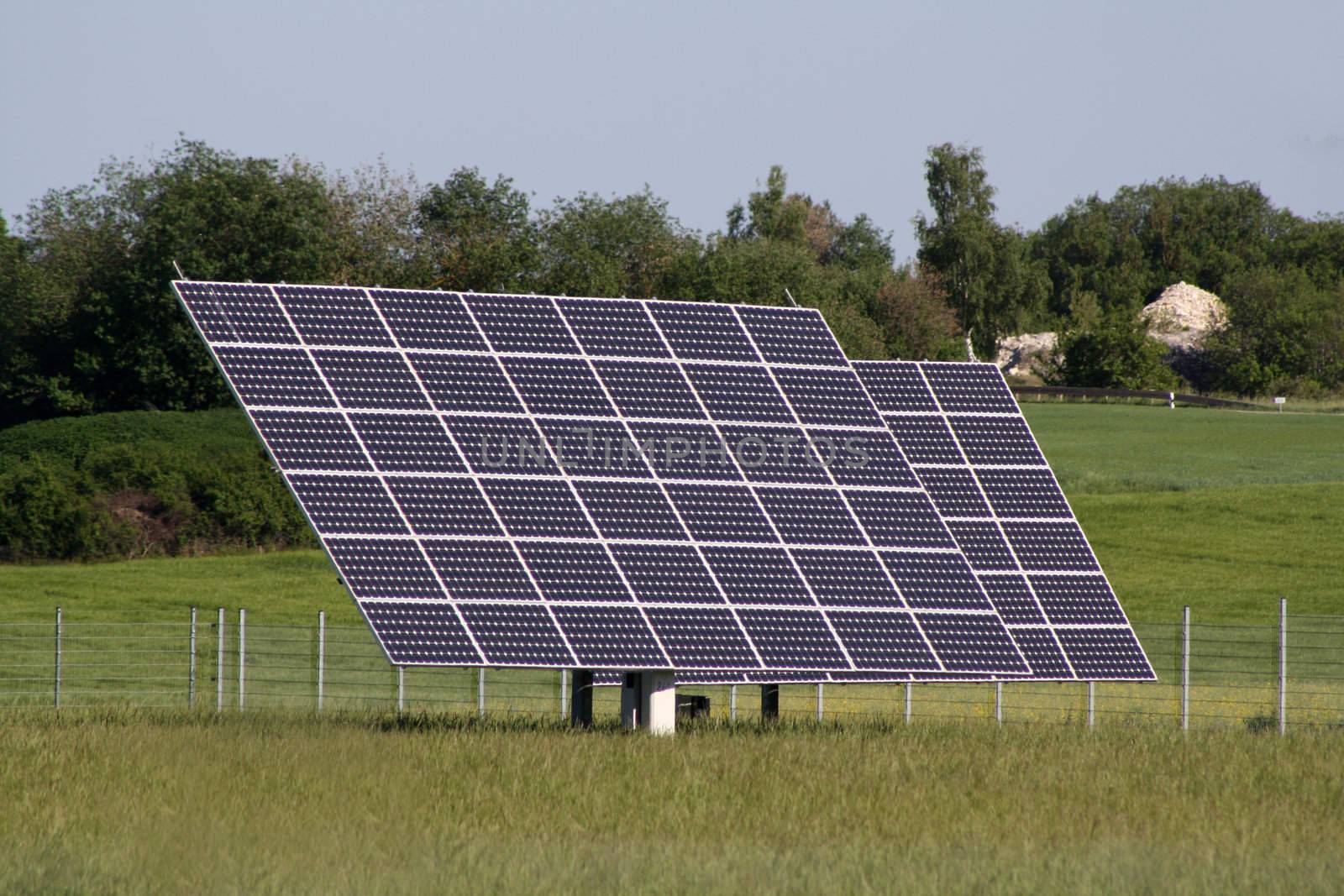 solar plants in the field by photochecker