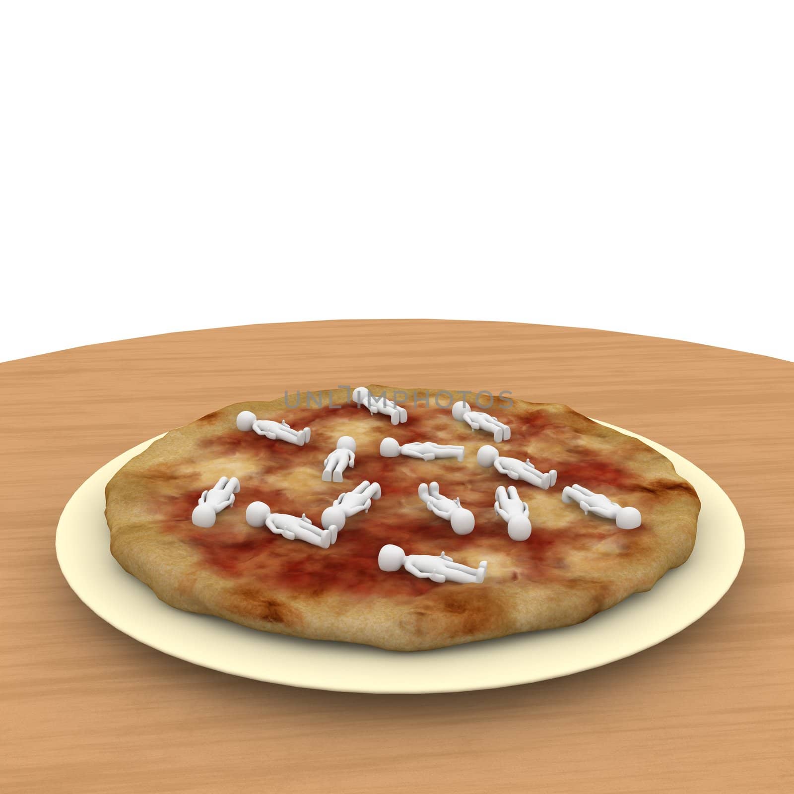 Pizza topping  by 3DAgentur