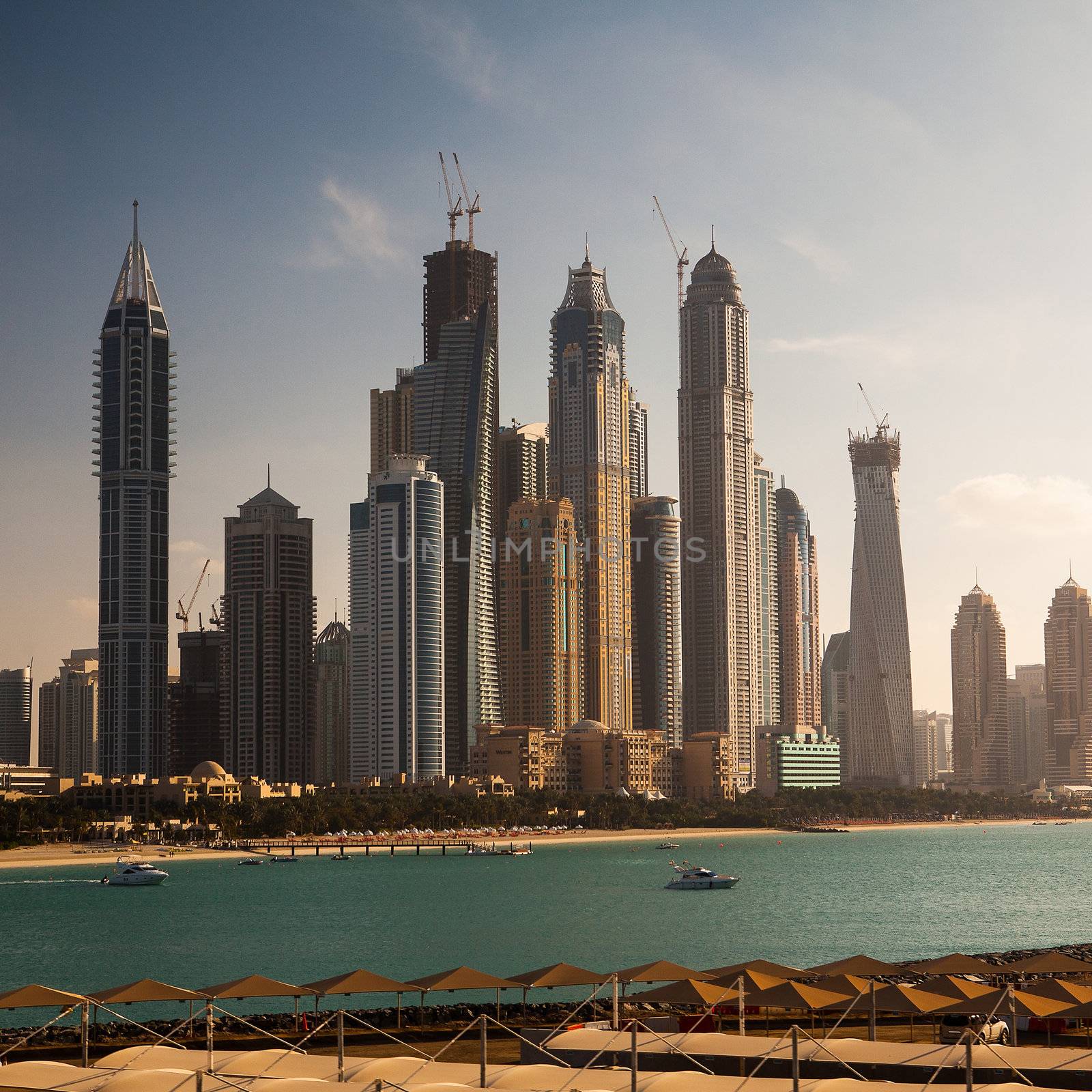 Skyscrapers in Dubai by CaptureLight