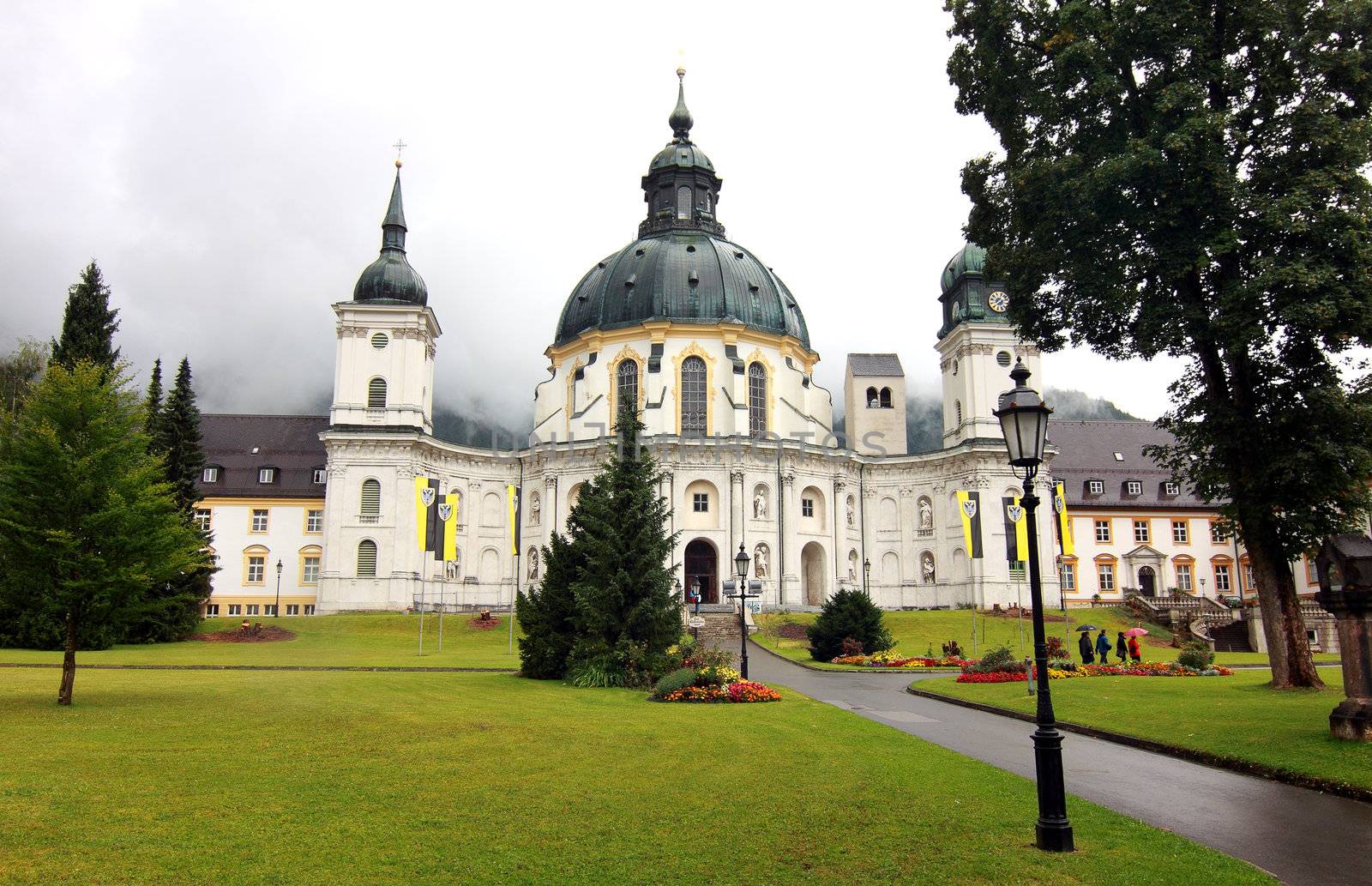 old monastery in Ettal, Germany
