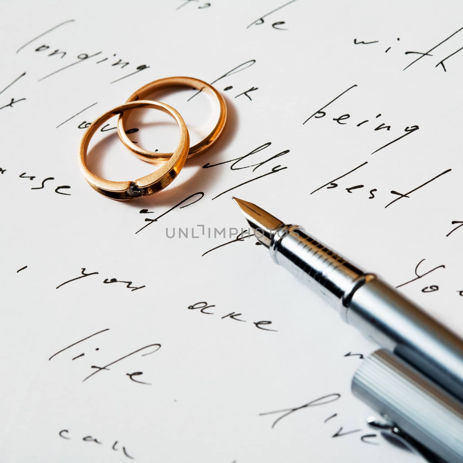 Rings and pen by velkol