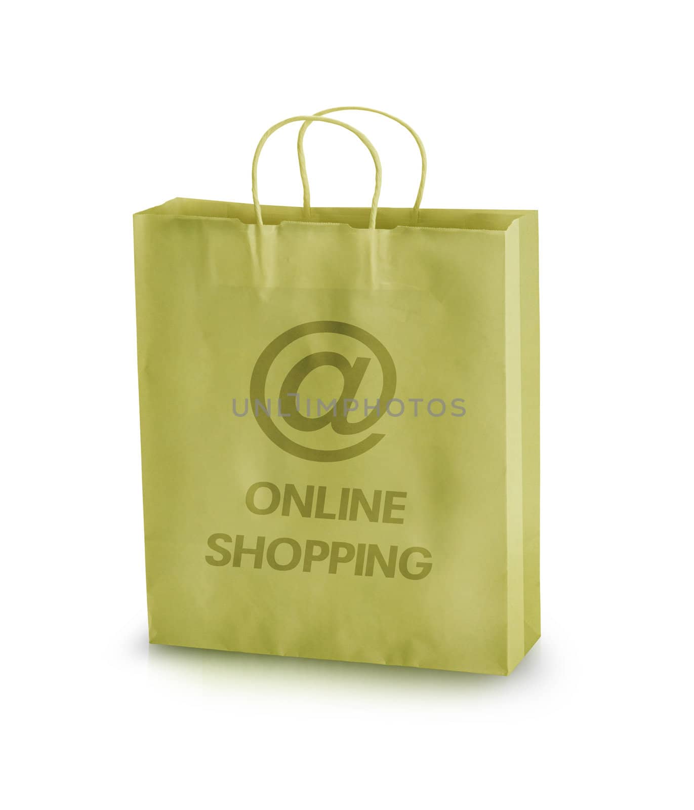 Paper shopping bag by designsstock