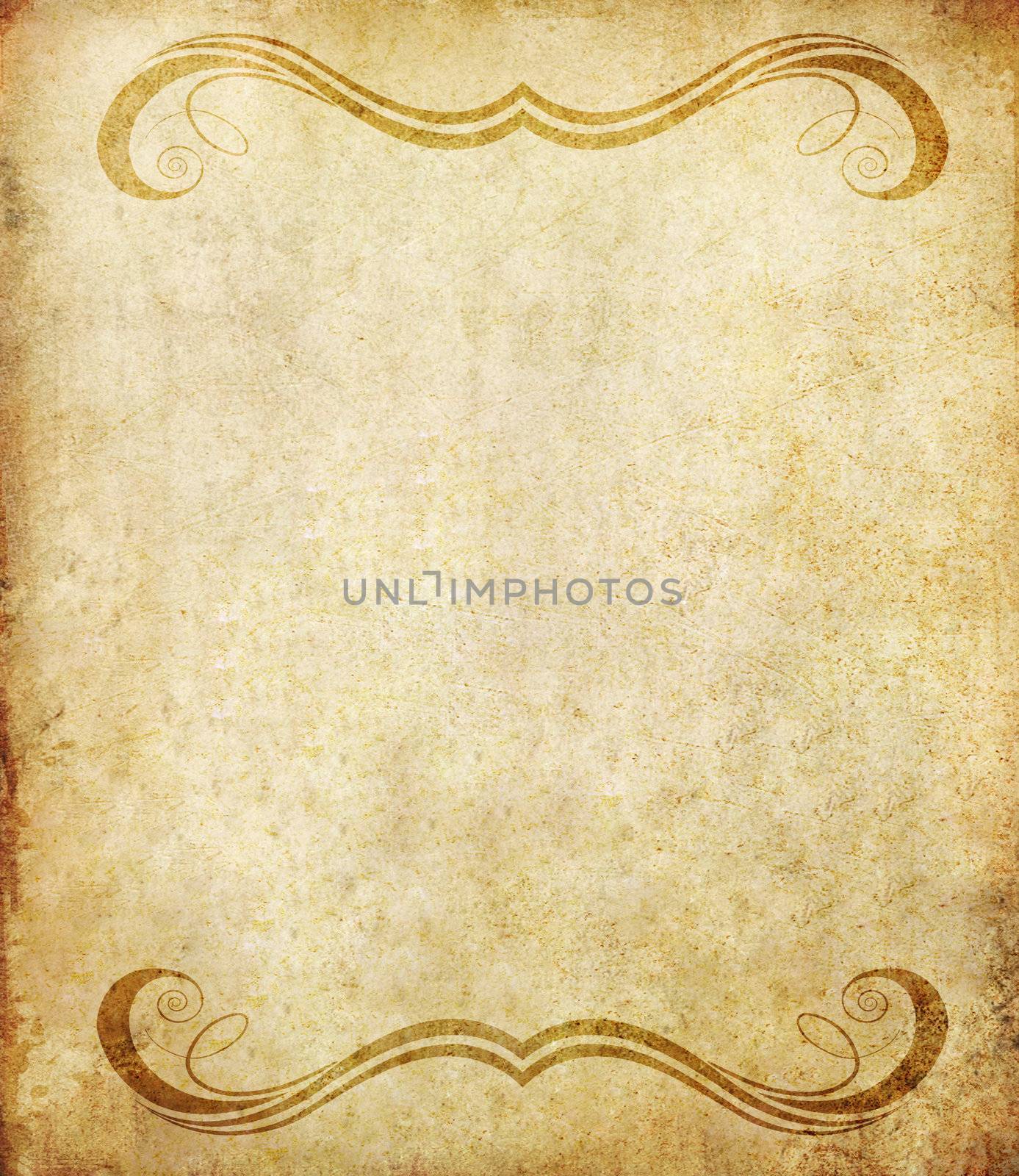 old grunge paper background with vintage style  by nuchylee