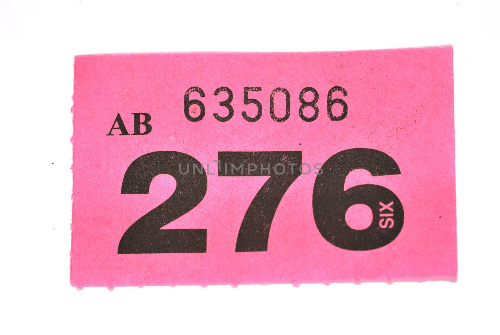 Purple raffle ticket by pauws99