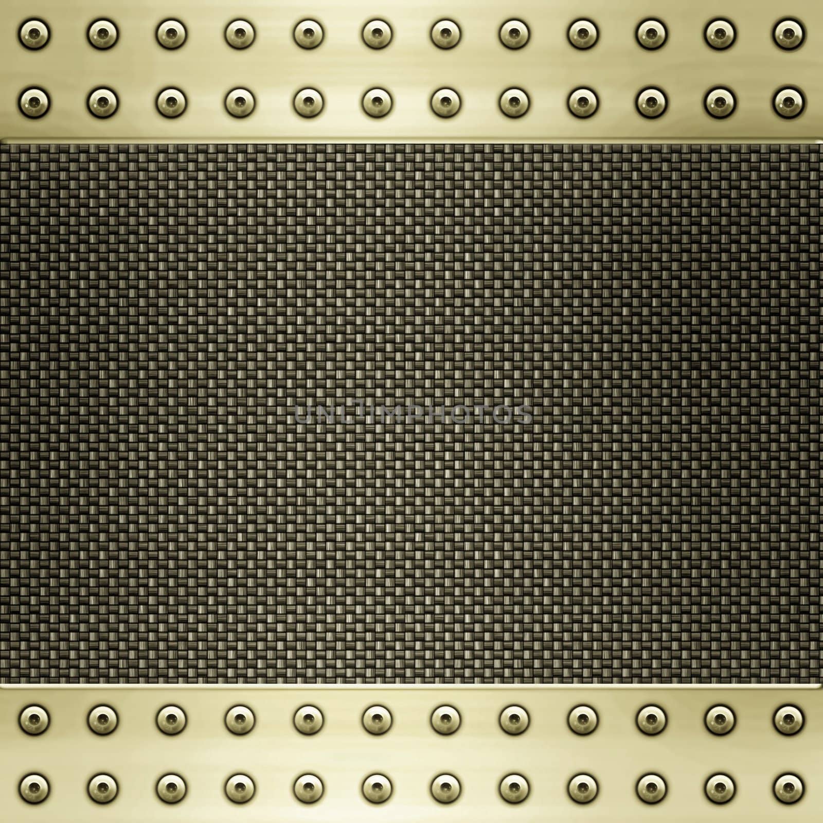 carbon fibre and gold background by clearviewstock
